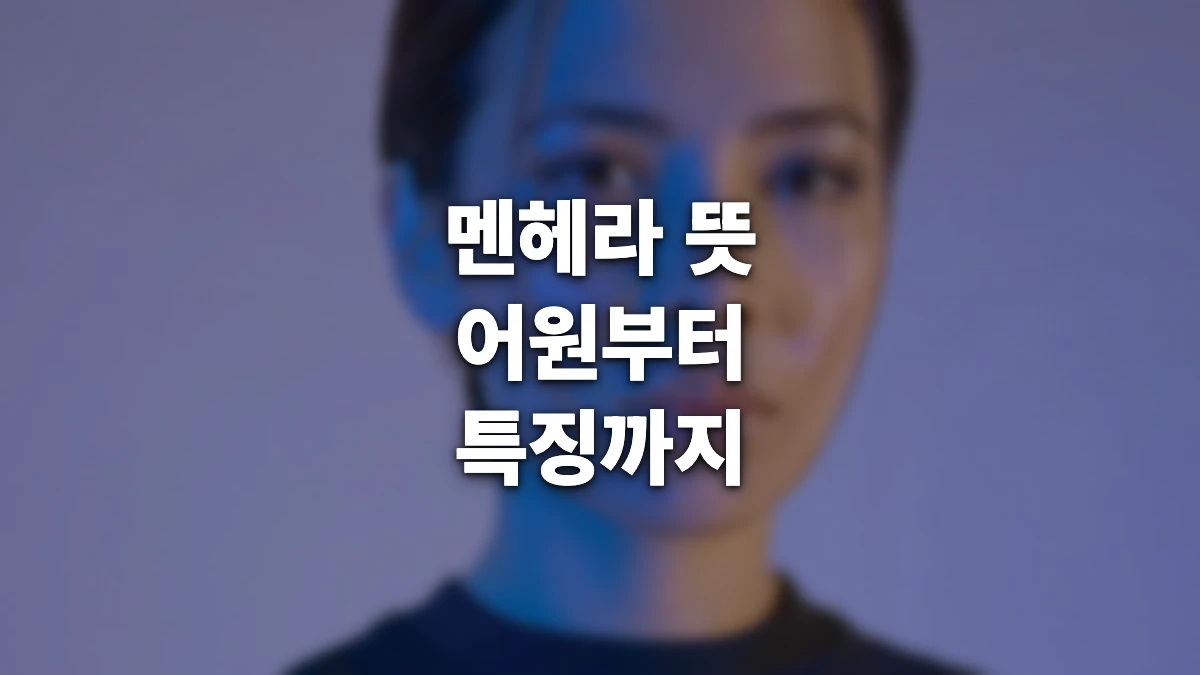 멘헤라 뜻