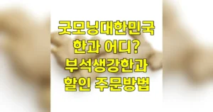 굿모닝대한민국 한과 어디? 부석생강한과 할인 주문 방법 | 연매출 12억 https://busuk.co.kr 부석생강한과 할인 주문