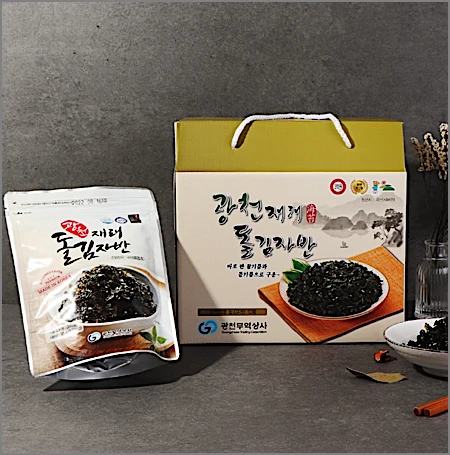 광천 돌김자반
